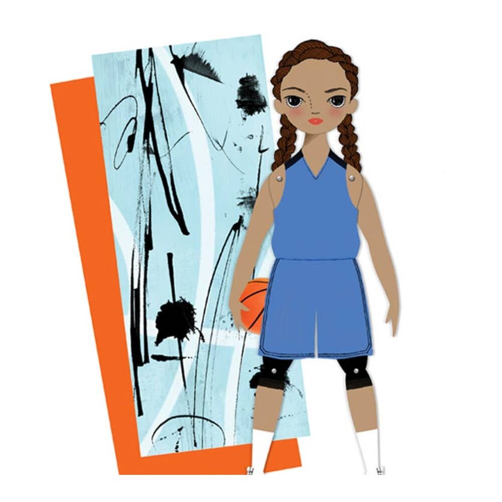 Of Unusual Kind Brooklyn Mailable Paper Doll Card, New In Package